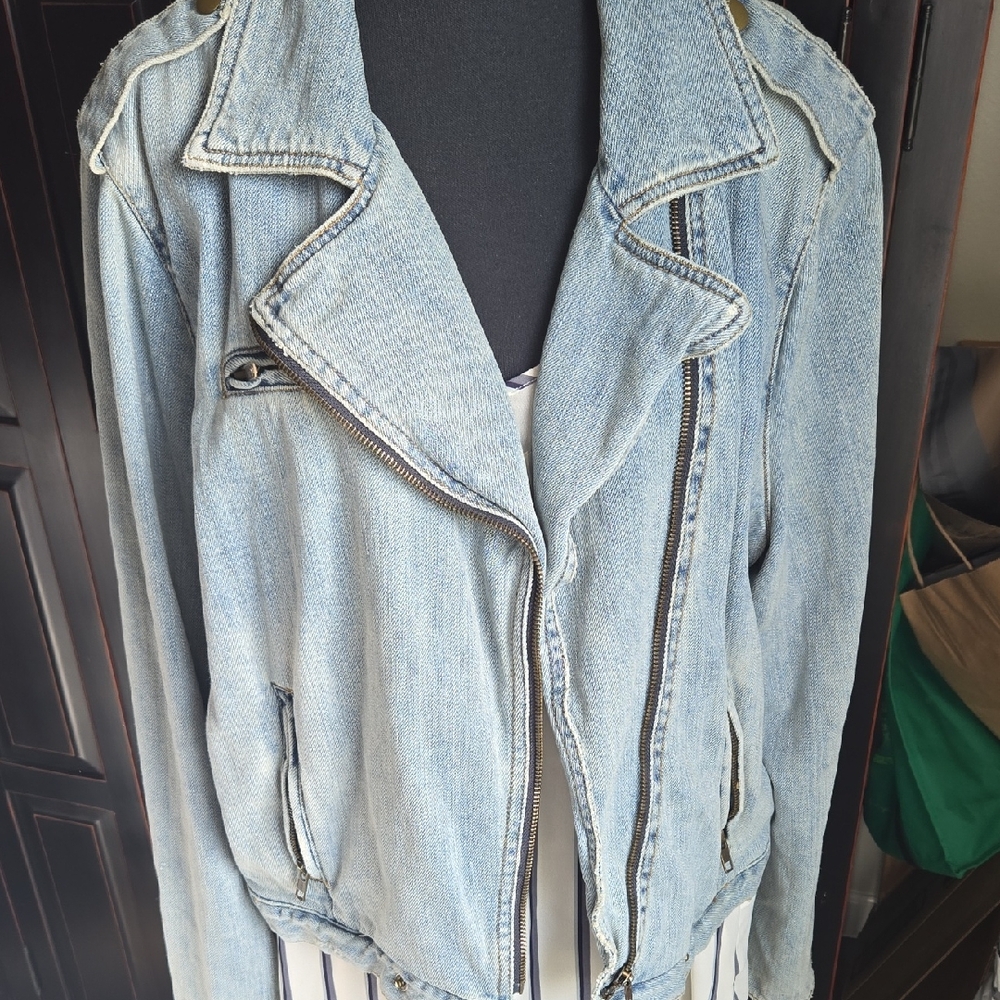Gap Denim Biker Jacket